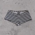 Summer clothing Gothic spicy girl fashion women's Emo metal ring decoration shorts Harajuku sexy ultra short shorts punk Y2k