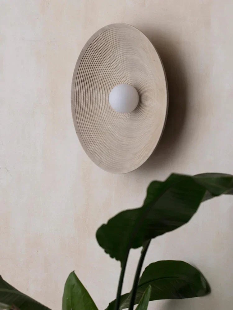 DecorBites™ Japanese Wall Lamp Retro Bedroom Bedside Light Wabi Sabi Art Decor