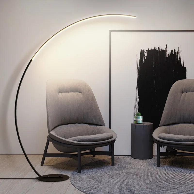 DecorBites™ LED Arc Floor Lamp for Indoor Living Room Decor