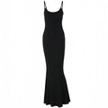 Satin Slip Sleeveless Backless Maxi Dress Women Y2K Summer Bodycon Elegant Sexy Outfits Ladies Birthday Party Club Sundress