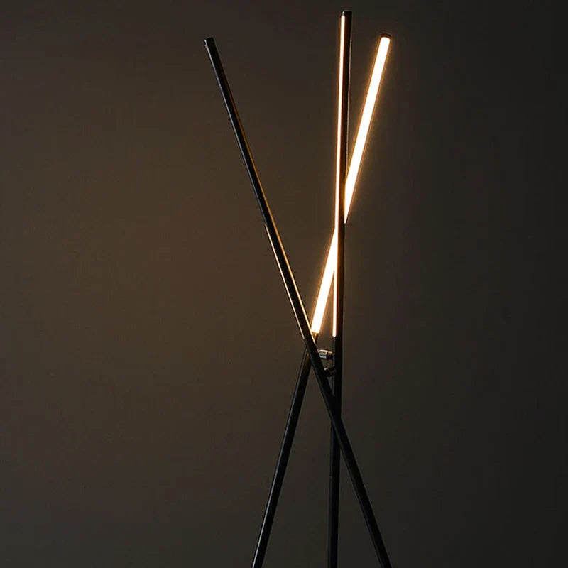 DecorBites™ Knox Tripod Floor Lamp: Nordic Design for Home, Bedroom, Living Room & Salon