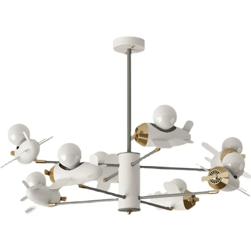 DecorBites™ Helicopter Chandeliers for Children's Room and Bedroom Lighting