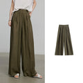 TOYOUTH Women Casual Pants 2025 Summer New Long Pants 8527002