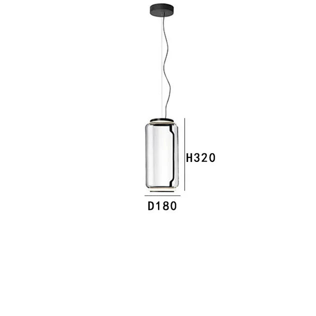 DecorBites™ Heavy Glass Modern Chandelier Pendant Lamps for Living Room, Dining Room, and Store