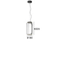 DecorBites™ Heavy Glass Modern Chandelier Pendant Lamps for Living Room, Dining Room, and Store