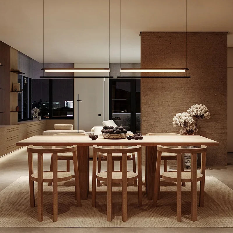 DecorBites™ Lamina LED Pendant Light: Minimalist Design for Office, Living Room, Restaurant, Bar.