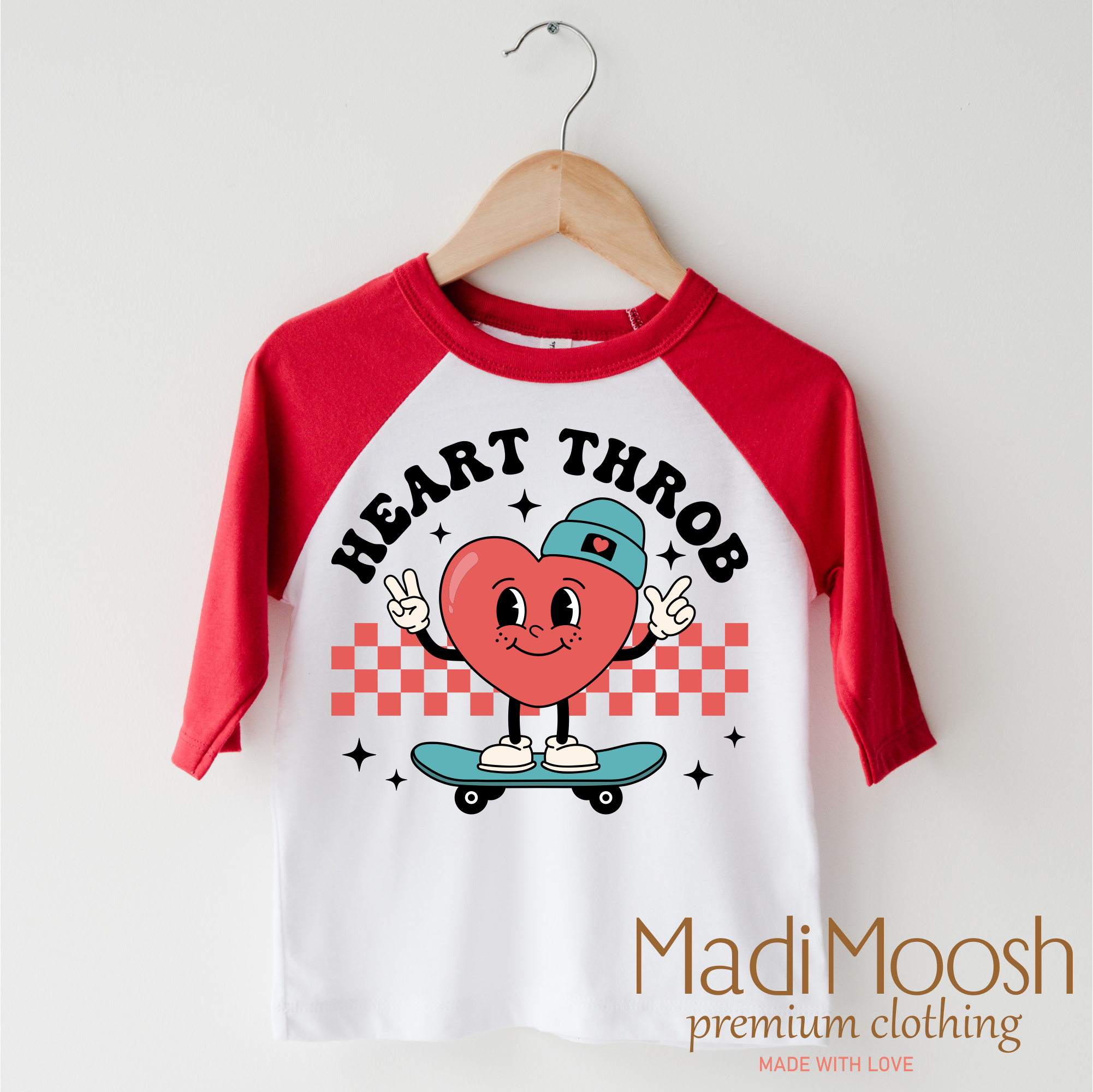 Boys Heart Throb Valentine's Day Shirt -  Valentine's Tee