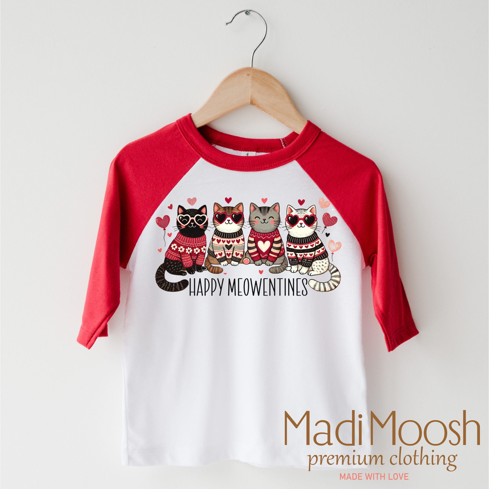 Cats Valentine's Day Shirt - Valentine's Tee