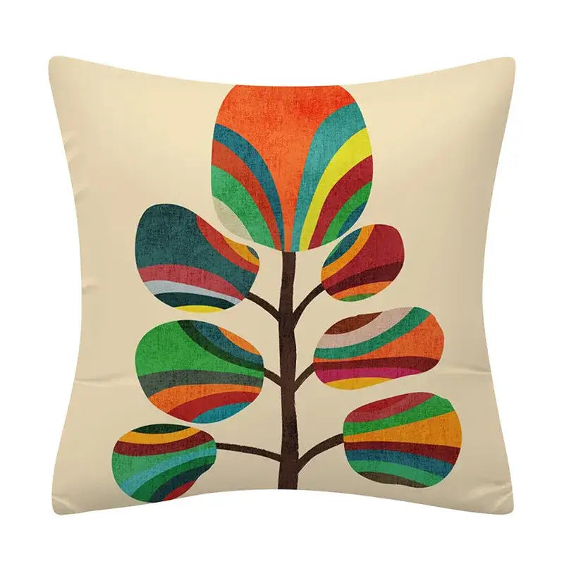 Abstract geometry pattern cushion cover living room throw pillowcase