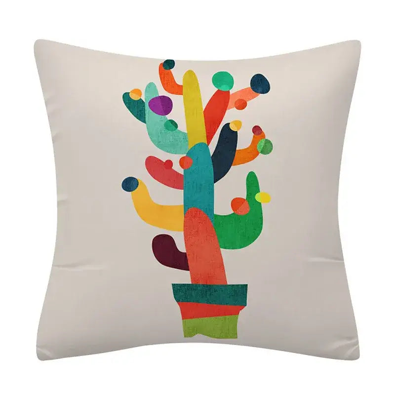 Abstract geometry pattern cushion cover living room throw pillowcase