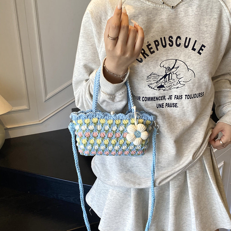 Children's bag handmade crocheting