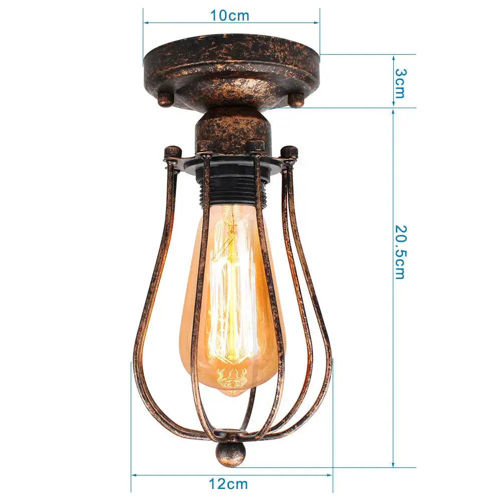 Adjustable industrial wall light in bronze for bedroom and hallway