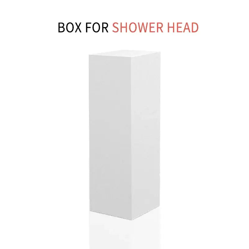 Adjustable jetting shower head bathroom high pressure filtered beads
