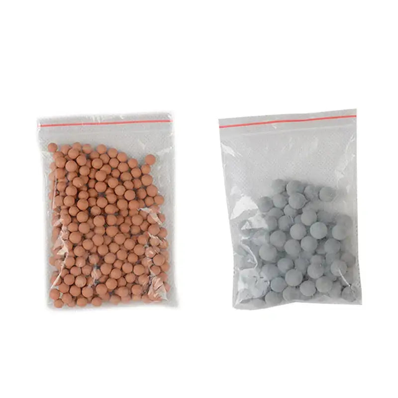 Adjustable jetting shower head bathroom high pressure filtered beads