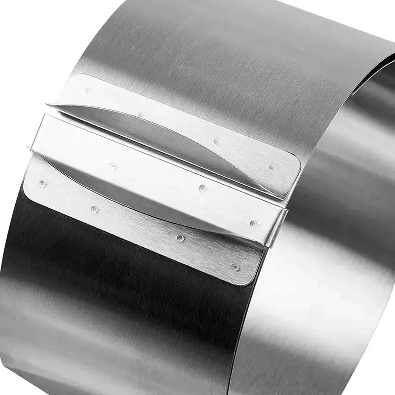 Adjustable stainless steel cake layered slicer for kitchen baking