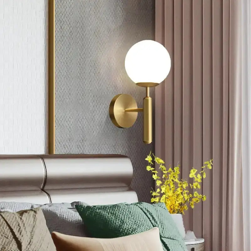 Amber & cream geometric glass pendant light for dining room