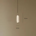 American retro frosted glass staircase pendant light dining room