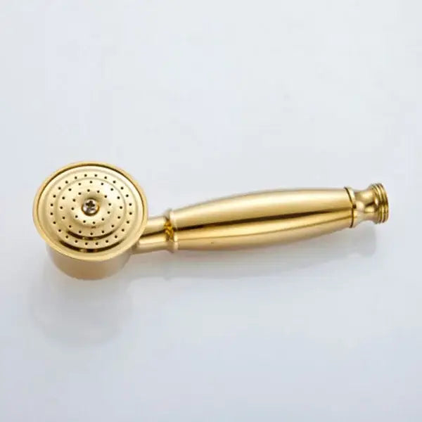 Antique brass and chrome hand shower head bathroom sprayer