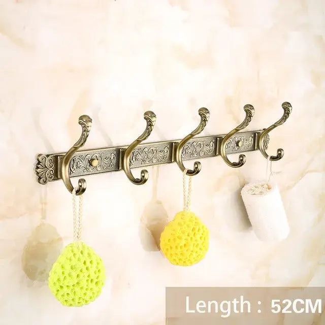 Antique brass bath hardware set bathroom vintage wall fixtures