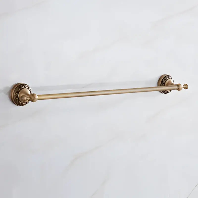 Antique brass bath hardware set bathroom vintage wall fixtures