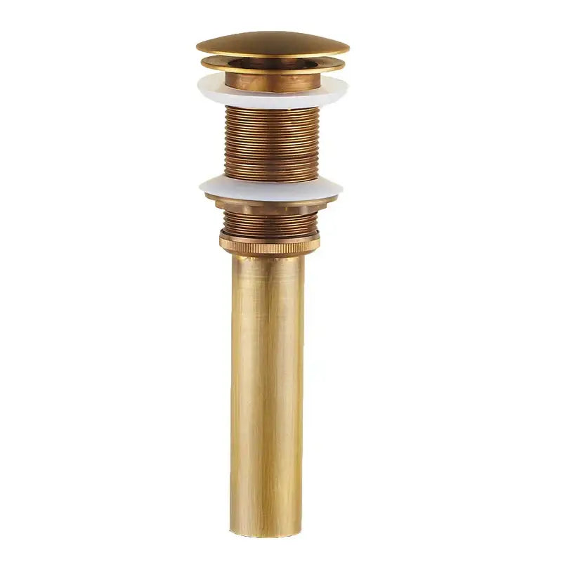 Antique brass single handle bronze basin faucet bathroom rotating mixer