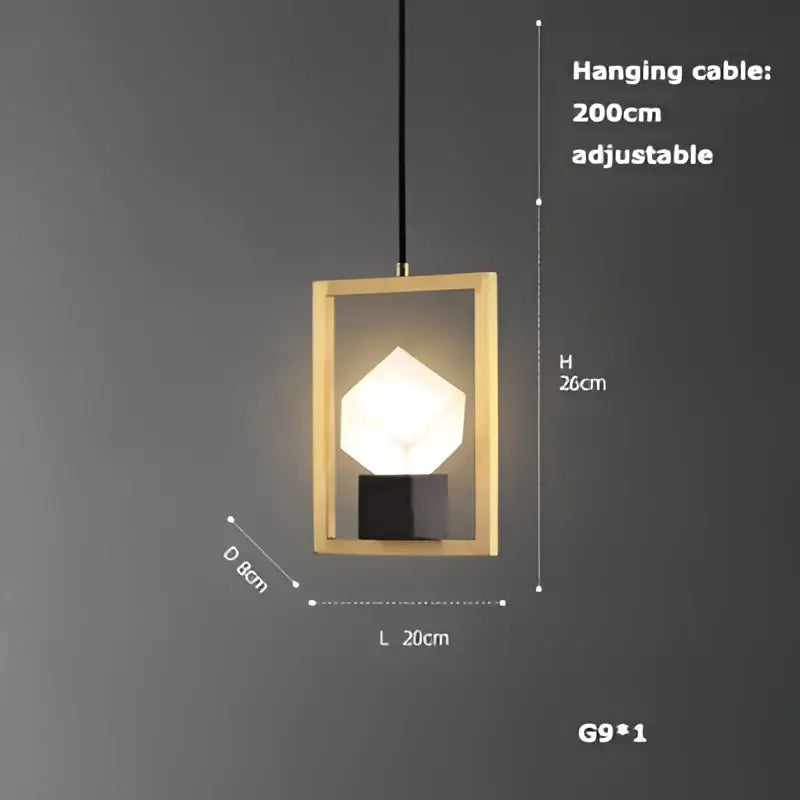Art deco brass crystal led ceiling chandelier dining room pendant