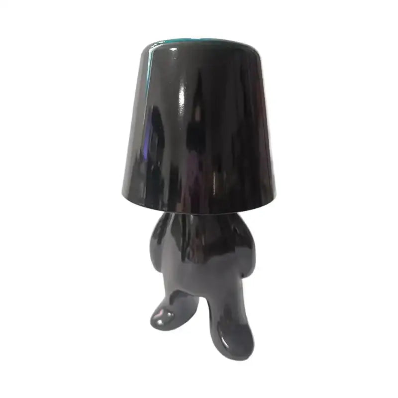 Articulated golden man table lamp for bedroom night light