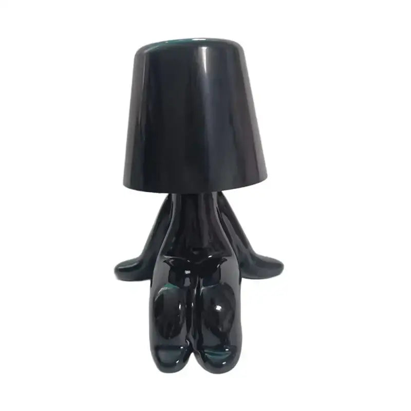 Articulated golden man table lamp for bedroom night light