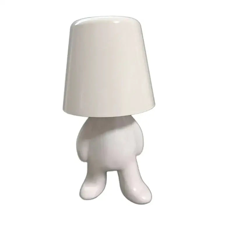 Articulated golden man table lamp for bedroom night light