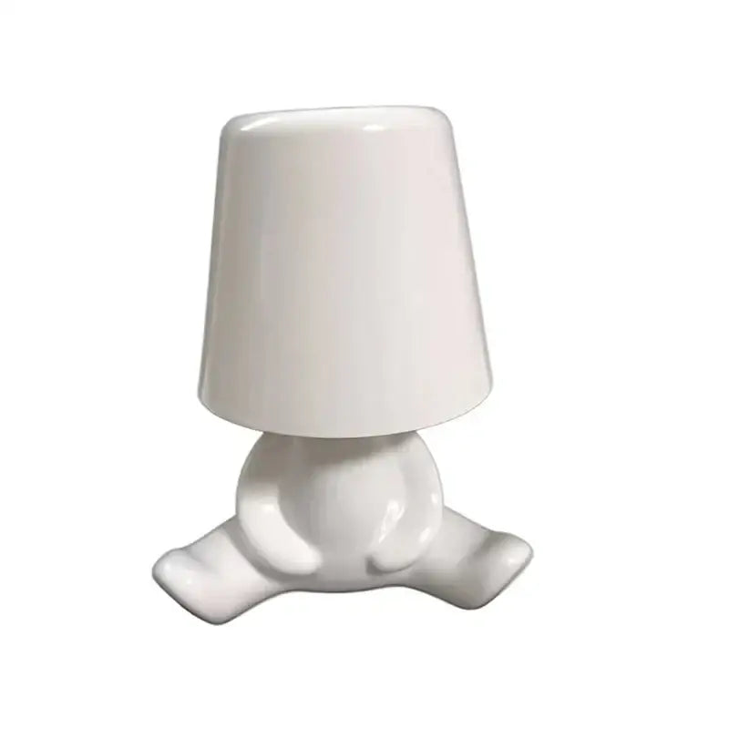 Articulated golden man table lamp for bedroom night light