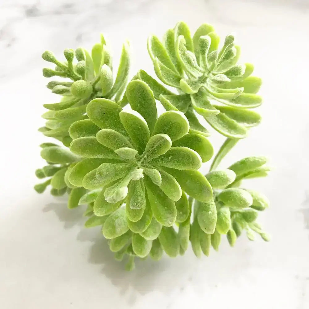 Artificial green plant flower cherry berries bundle living room decor