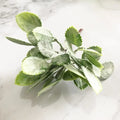 Artificial green plant flower cherry berries bundle living room decor