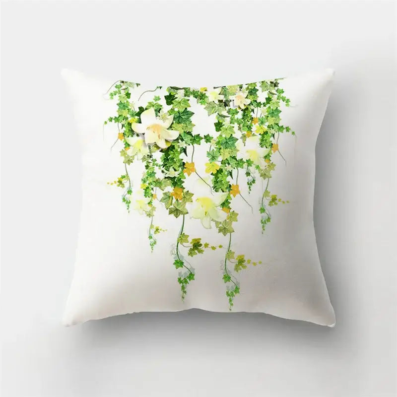 Artistic nature and animal short plush pillowcase bedroom decor