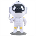 Astronaut white & yellow galaxy star projector night light bedroom