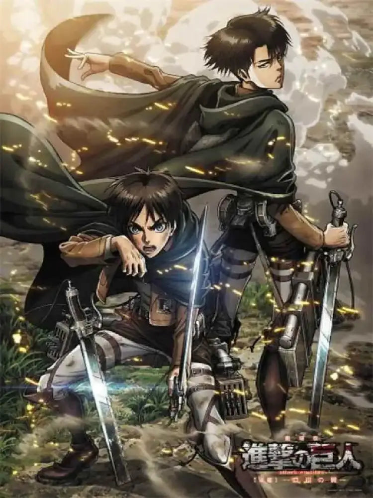 Attack on titan final season bedroom wall art poster