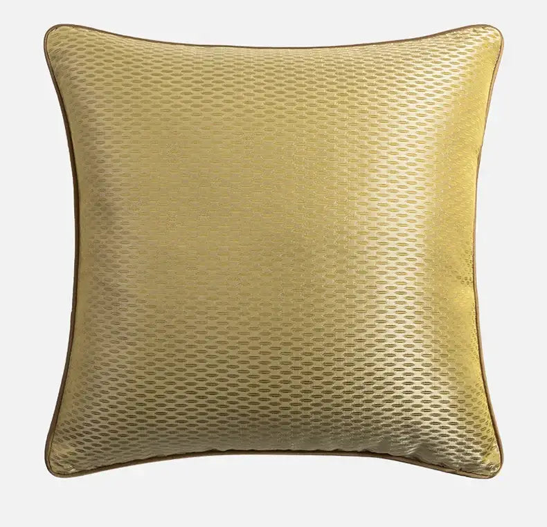 Baroque floral olive & gold cushion covers living room decor