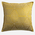 Baroque floral olive & gold cushion covers living room decor