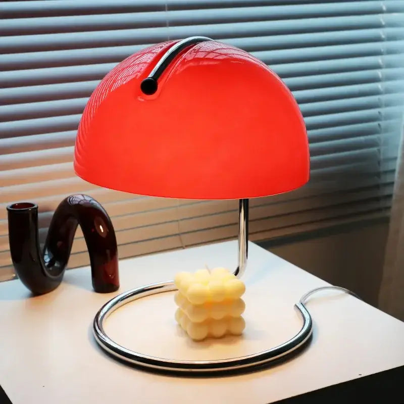 Bauhaus mushroom modern led desk lamp for bedroom with aromatherapy