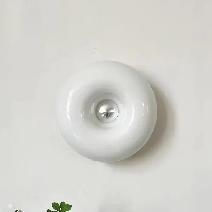 Bauhaus orange decorbites donut wall lamp bedroom atmosphere light