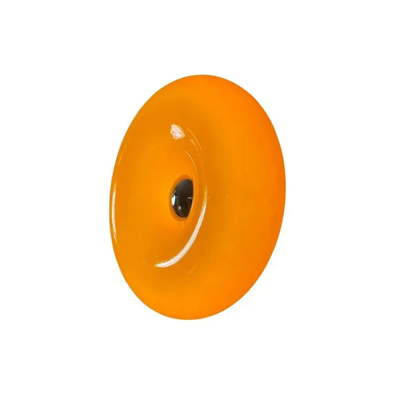 Bauhaus orange decorbites donut wall lamp bedroom atmosphere light