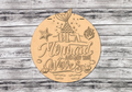 Be a Mermaid and make some WAVES Door Hanger DIY Unfinished Kit