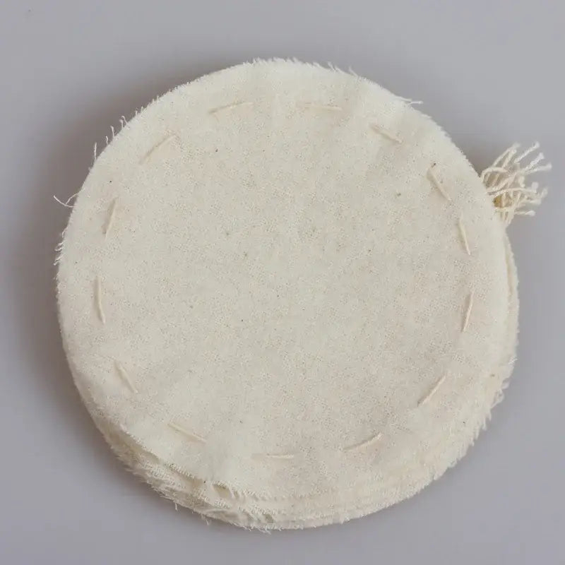 Beige eco-friendly flannel cloth coffee filters 10pcs kitchen set