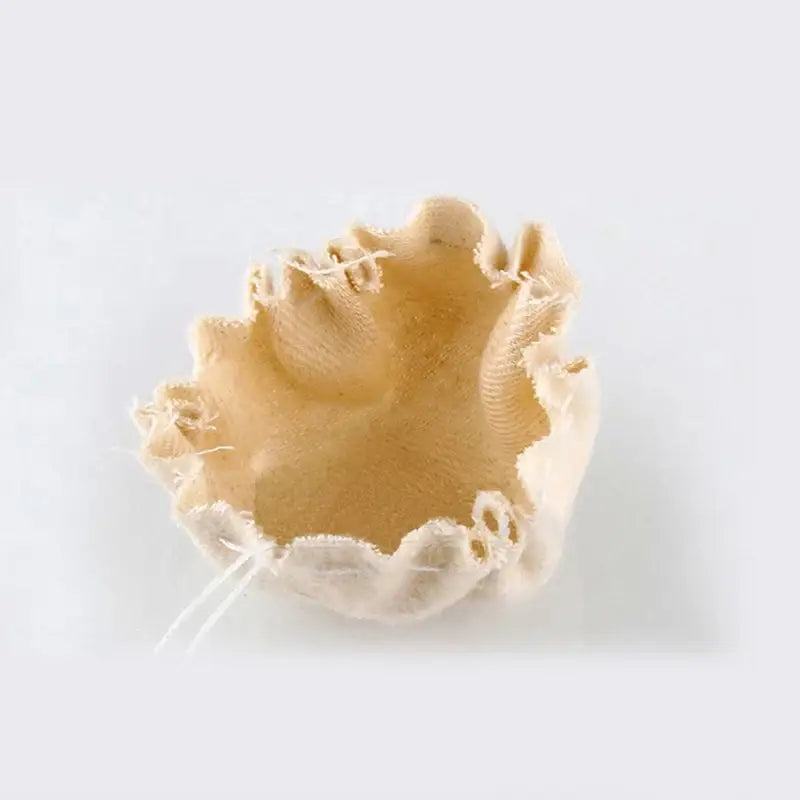 Beige eco-friendly flannel cloth coffee filters 10pcs kitchen set