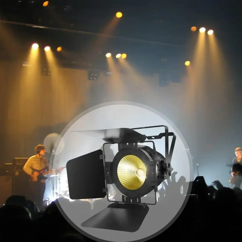 Big dipper 100w cob white stage light with barn doors for studio