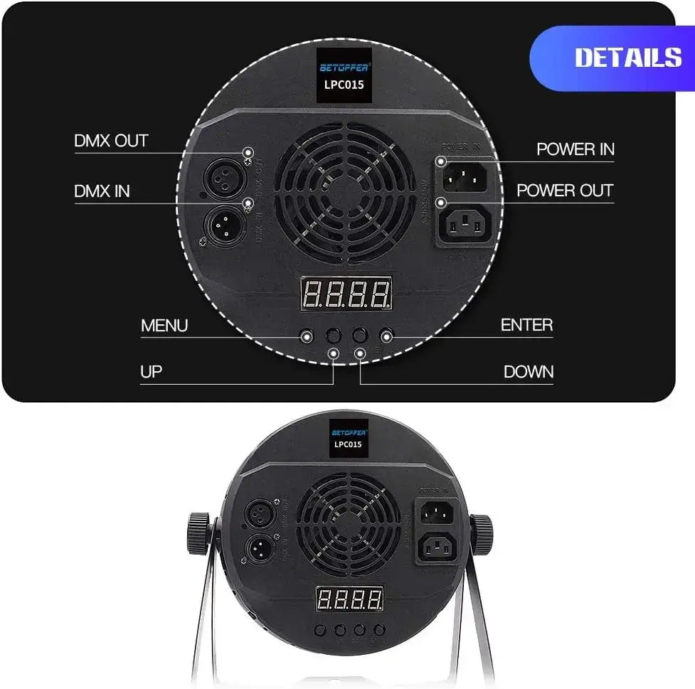 Big dipper blue led stage light party room decor