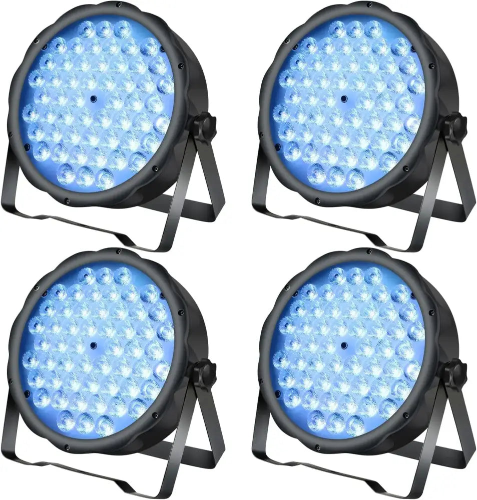 Big dipper rgb blue led stage lights set of 4 party room decor