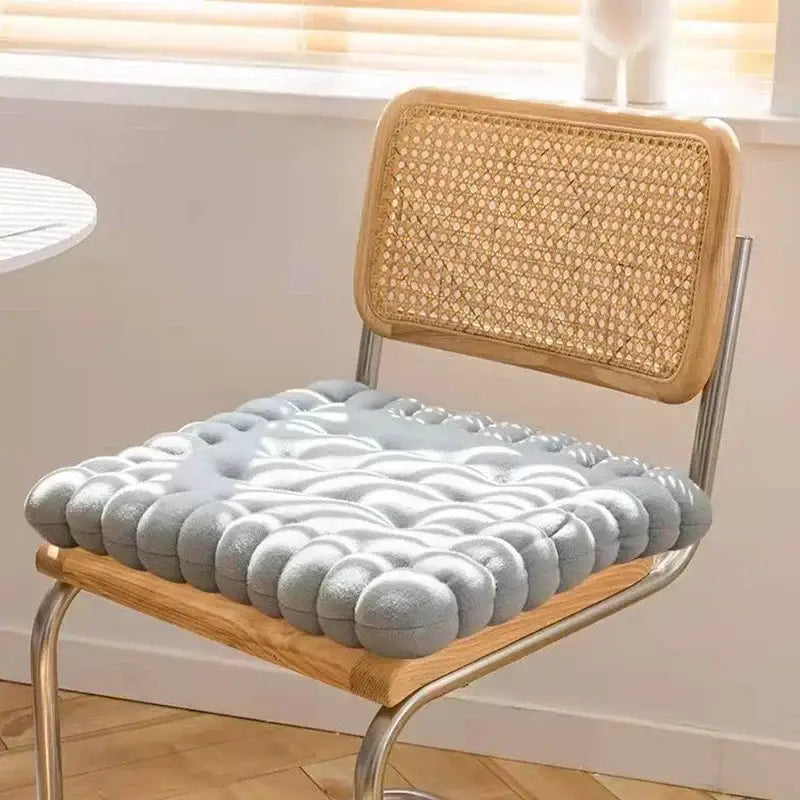 Biscuit sofa cushion cream fluffy cookie decor for living room