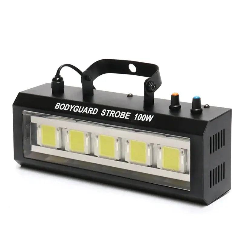 Black bodyguard 100w yellowish white strobe light auto sound control