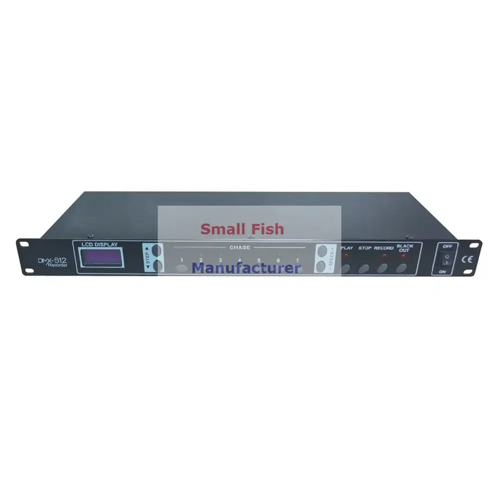 Black dmx512 controller 1u easy console for lighting shows stage