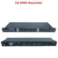 Black dmx512 controller 1u easy console for lighting shows stage